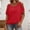 Red, variant on jjayotai Women Cold Shoulder Tops Summer Short Sleeve Shirt Scoop Neck Tee Casual Loose Fitted Solid Color Tunic Top