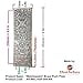 thumbnail image 4 of Adonai Hardware Decorative Brass Push Plate (9.9 Inch "Melchizedek", Antique Brass), 4 of 4