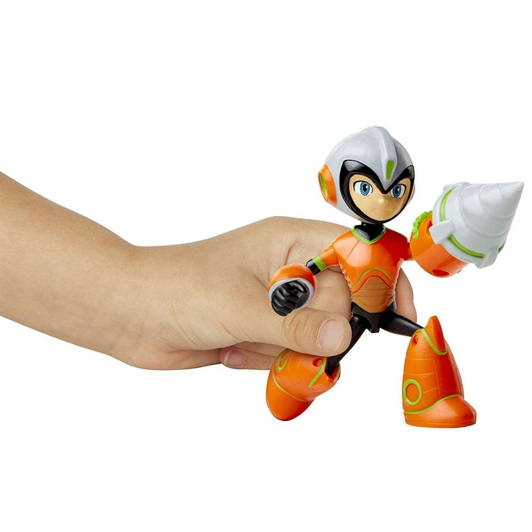 Fully Charged Mega Man Deluxe Action Figure (Drill Man Power