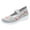 Grey, variant on NOKIO Fashionable Women'S Breathable Mesh Sneakers Women'S Retro Athletic Shoes New Summer Embroidered Shoes Breathable Casual Women Shoes Breathable And Comfortable Soft Sole Cloth Shoes