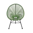 thumbnail image 2 of Costa Lounge Chair, Wire Lounge Chair, Plastic Lounge Chair, Beach Lounge Chair, Indoor-Outdoor Lounge Chair,Acapulco style Rattan,Weather Resistant,Patio Lounge Chair, Oval Lounge Chair - Set 2, 2 of 3