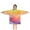 Colorful Tie Dye-1, variant on Colorful Tie Dye Wave Pattern Blanket Hoodies for Kids 6-13YR Oversize Wearable Blanket Hoodies for Boys Girls Teens
