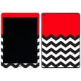 thumbnail image 1 of Skin Decal Wrap Compatible With Apple iPad 10.2" (2019) Sticker Design Red Chevron, 1 of 3