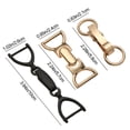 thumbnail image 3 of Alloy Belt Buckle Clothing Accessories Metal Shoe Chain Metal Buckles Shoes Buckles DIY Shoes Bag 6, 3 of 8