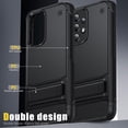 thumbnail image 5 of for Samsung Galaxy A53 5G Case, Heavy Duty Shockproof Protective Case,Military Grade Protection,Scratch Resistant,Slim Thin Case,with Stand,with Lanyard,Black 6-sam a53-01, 5 of 14
