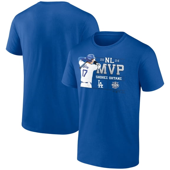Men's Fanatics Shohei Ohtani Royal Los Angeles Dodgers MVP T-Shirt