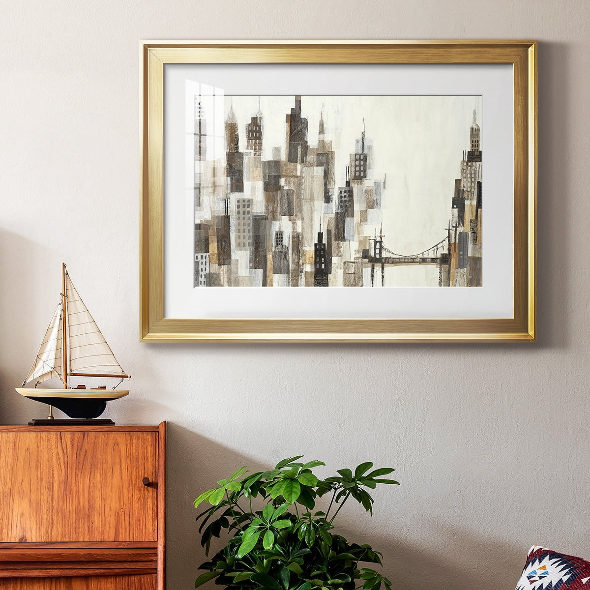 Port of Call Premium Framed Print - Ready to Hang