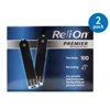 (2 pack) (2 Pack) ReliOn Premier Blood Glucose Test Strips, 100 Ct