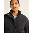 thumbnail image 3 of Scoop Women's Cargo Puffer Jacket, Midweight, Sizes XS-XXL, 3 of 5