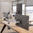 thumbnail image 5 of CLiX Series Full Motion Triple Pyramid Monitor Desk Mount with Gas Spring Arms, 5 of 5