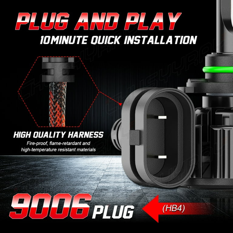 For Chevy Camaro 1998-2001 2002 Headlight Hi /Lo Beam Fog Lights Bulbs White 6 LED Bulbs - Foto 8