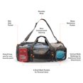 thumbnail image 4 of Bolsa de lona Fitdom MD-2 de malla de 90 litros para buceo o esnórquel, 4 of 6