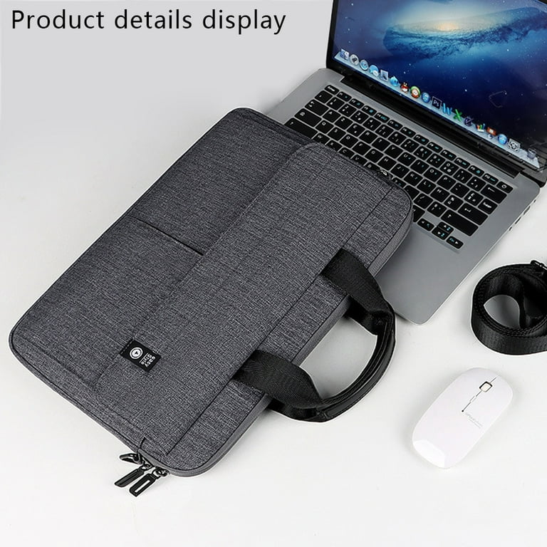 Laptop Bag Carrying Case With Shoulder Strap Waterproof Computer Sleeve High capacity storage Walmart