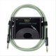 thumbnail image 1 of IRIN Guitar Cable Noise Reduction Cable (10M) Green & White, 1 of 5