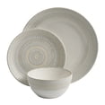 thumbnail image 3 of Better Homes & Gardens Augustine 12-Piece Reactive Glaze Dinnerware Set, Taupe, 3 of 6