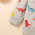 thumbnail image 5 of Hicidod Baby Girls Sweatsuit 2 Piece Set Cute Printed Fall Winter Casual Toddler Track Suit Long Sleeve Hoodies Sweatpants Outfit, 5 of 7