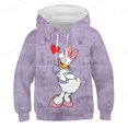 thumbnail image 1 of Nueva sudadera informal de Disney Donald, sudadera con capucha para niños con estampado 3d, jersey de manga larga, ropa de calle, niños y niñas 110 zhangmengya CONDUJO, 1 of 2