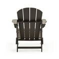 thumbnail image 6 of BRAXTON Outdoor Patio Folding Poly Adirondack Chair (Set of 2), Dark Brown, 6 of 7