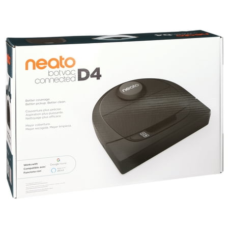 Neato Robotics Botvac D4 Wi-Fi Connected Robot Vacuum with Room Mapping