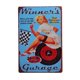 thumbnail image 1 of Cartel De Chapa Metálica Cartel De Salón Cafe Bar Pub Motocicleta 26 Decoración De Placa Baoblaze Cartel de chapa de metal, 1 of 8