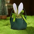 thumbnail image 5 of Darzheoy Easter Bucket Eggs Toy Handbags Basket for Kid Gift Bag Personalized Candy Bag Easter Rabbits Ears Leather Bucket Rabbits Style Party Decoration Gift Bag, 5 of 6