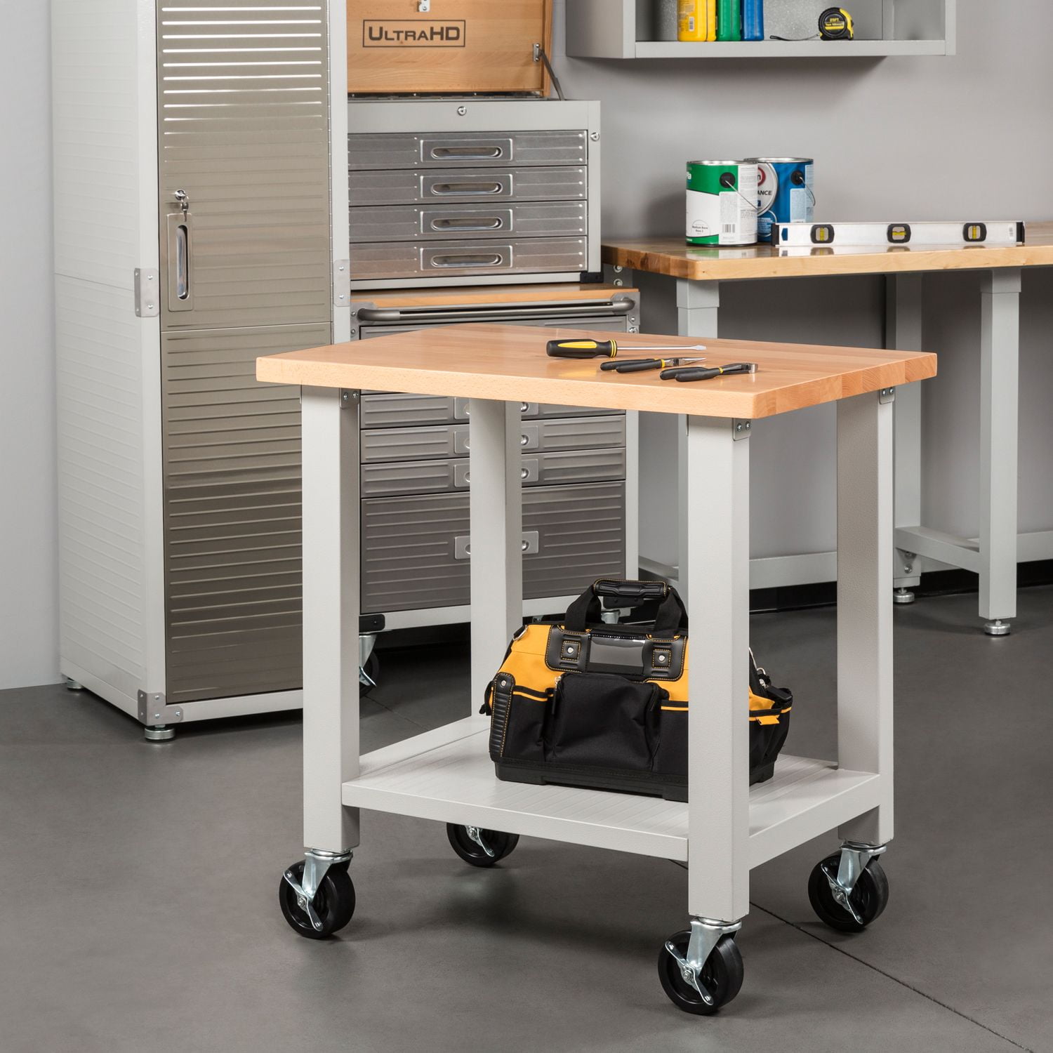 Seville Classics Ultrahd Mobile Workstation Building Supplies