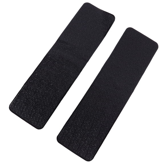 Pavodes 2Pcs Car Anti-slip Mat Anti-skid Pads Car Non-slip Mats for Outdoor (Black)