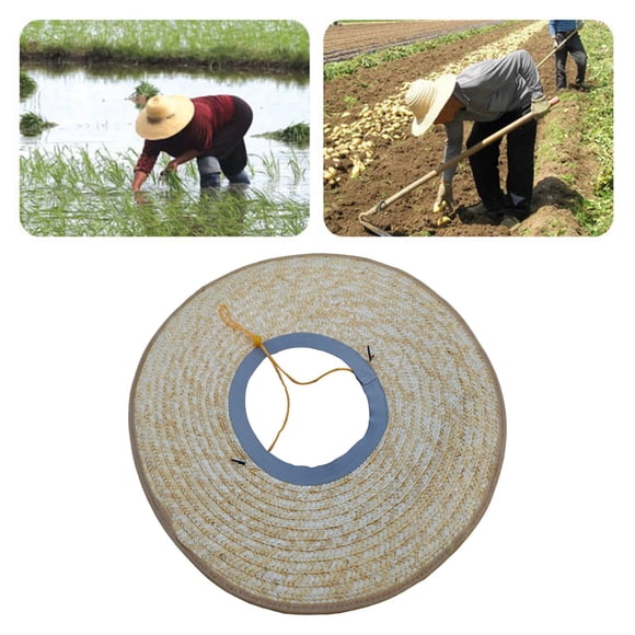 Hard Hat Sun Shade Sun Shade Visor Accs Easy to Use Equipment Durable Practical Devices Straw Brimmer for Construction 18.9in