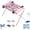 C, variant on 2-in-1 Foldable Pet Grooming Bed, Pet Bathing Stand, Portable Shower Station with Quick-Dry Mesh Sling, Home Nail Trimming Rack to Relieve Back Strain (C)