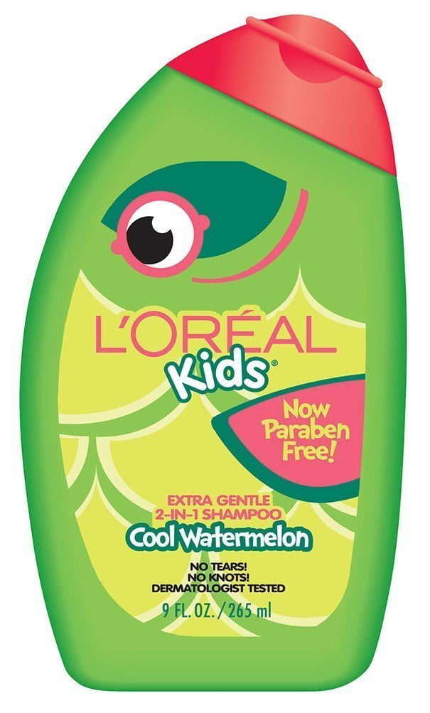 Loreal Shampoo KidsN1 Cool Watermelon 9 Ounce (266ml) (2 Pack