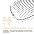 thumbnail image 5 of Masteelf 2 pcs  Household Laundry Washboard Clothing Washing Tool Portable Washing Board, 5 of 8