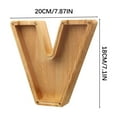 thumbnail image 5 of RuiJiao Wooden Piggy-Bank for Kids Boys Girls, English Alphabet Letter, Personalized Wooden,Transparent Money Saving Box DIY Creative Gift, 5 of 6
