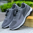 thumbnail image 7 of Xiaoxatg Women's Breathable On Sneakers for Casual Comfortable Walking Lightweight Flat Sole Ideal for Outdoor Activities and Daily Wear 9.5 Grey, 7 of 7