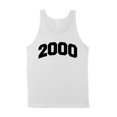 thumbnail image 1 of 2000 College Style Tank Top Unisex 2X-Large White, 1 of 5