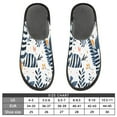 thumbnail image 5 of Zebras Cute House Slippers Anti-Skid Winter Slippers with Memory Foam and Indoor Outdoor Soles, 5 of 8