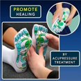 thumbnail image 1 of Acupressure Reflexology Socks Foot Massage Reflection Area Acupressure Reflexology Socks Schematic Socks Foot Pressure Point Acupressure Massage Auxiliary Socks, 1 of 8