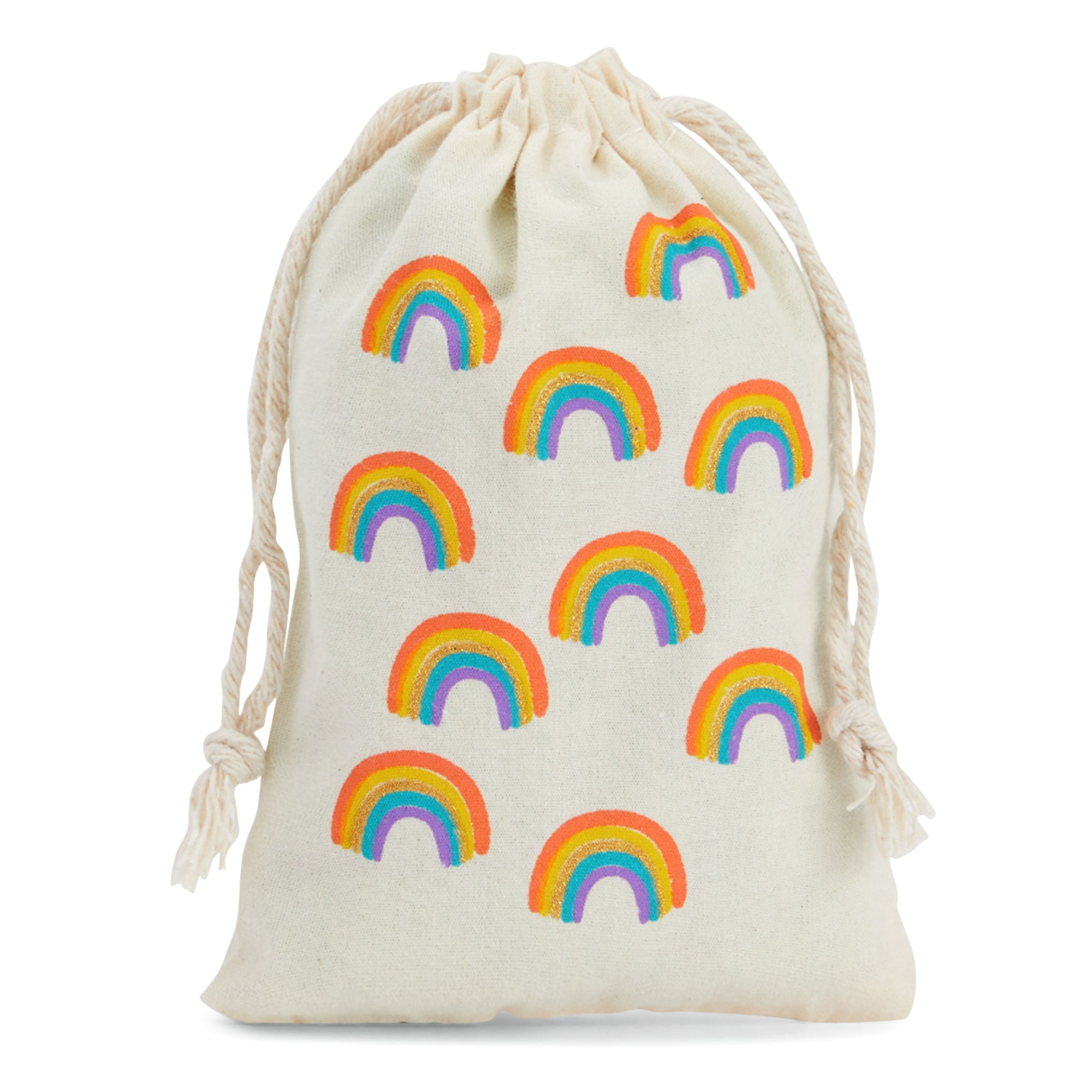 Rainbow drawstring bag sale