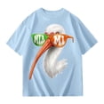 thumbnail image 2 of Shadoumai Dinosaur T Shirts for Boys Round Neck Short Sleeve Children's Fashion Vacation Tops Little Boys Clothes, 2 of 4