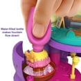 thumbnail image 6 of Polly Pocket 2-in-1 Spin 'n Surprise Playground, Travel Toy with 2 Micro Dolls and 25 Accessories, 6 of 9
