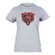 thumbnail image 1 of NFL Playera Aficionado Básica Chicago Bears Gris para Mujer, Talla Chica, 1 of 5