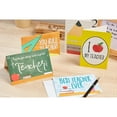 thumbnail image 4 of 48 Pack Teacher Appreciation Cards 4x6, Thank You Gift Cards with Envelopes for Preschool, Kindergarten, Elementary (6 Designs), 4 of 6