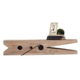 thumbnail image 5 of Tripar Decorative Wood Wall Shelf Black - Small N/A, 5 of 5