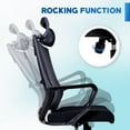 US Office Elements Ergonomic Chair, High Back Office Chair with