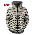 thumbnail image 5 of Sudadera con capucha con estampado de tigre y leopardo para hombre, divertida sudadera informal de manga larga con estampado 3D de animales, jersey de gran tamaño con capucha, 5 of 5
