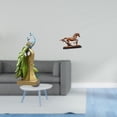 thumbnail image 2 of Estatua De Caballo De Pavo Real, Escultura De Animal, Figurita De Obra De Arte, Adorno Decorativo Coleccionable Para Escritorio, Entrada, Mesa, Centro De Mesa, Oficina, Regalo De Cumpleaños,, 2 of 8