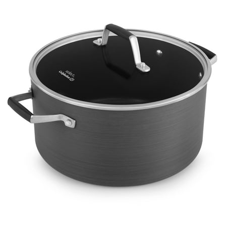 Calphalon Select Hard Anodized 7 Quart Non-Stick Stock Pot with Cover