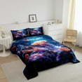 thumbnail image 3 of Erosebridal Sea Jellyfish Bedding Twin Comforter Set,Marine Wildlife Down Comforter,Underwater World Decor,Reversible,Lightweight,2 Piece, 3 of 7