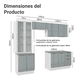 thumbnail image 3 of Cocina Integral Completa Armario de Vidrio Madesa Lux BG 04, 3 of 5