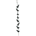 thumbnail image 2 of Dserhfy 60/80/100CM Iron Bird Rain Chain Heavy Duty Metal Outdoor Garden Hanging Rain Catcher Cups Outside Gutters Downspouts Replacement Decorative Rain Chain, 2 of 8