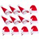 thumbnail image 5 of GOOHOCHY 12 pinzas para el pelo con forma de gorro navideño para niña, bonitas pinzas para el pelo, bonitas decoraciones para el pelo., 5 of 8
